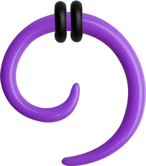 Спираль-растяжка пурпурная