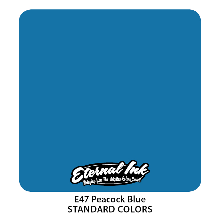 E47 Peacock Blue