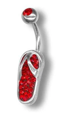 Украшение в пупок SLIPPER - Crystal Evolution - AC SLIPPER