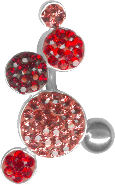 Украшение в пупок BOULES - Crystal Evolution - ATC BOULES