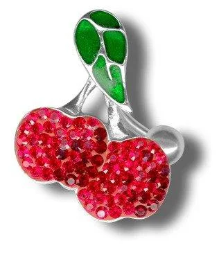 Украшение в пупок CHERRY - Crystal Evolution - ATC CHERRY