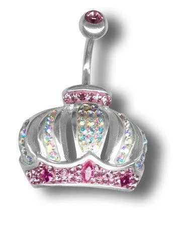 Украшение в пупок CROWN - Crystal Evolution - ATC CROWN