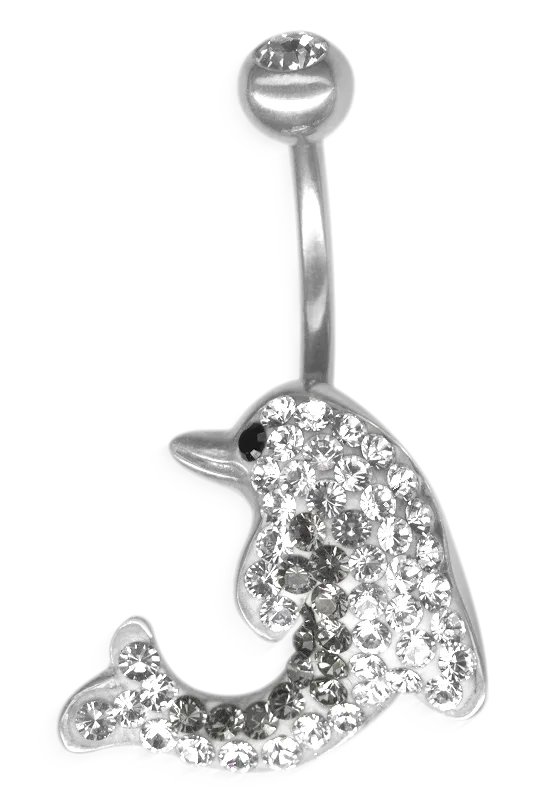 Украшение в пупок DOLPHIN 02 - Crystal Evolution - ATC DOLPHIN 02