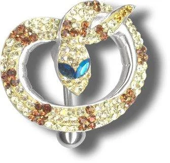 Украшение в пупок SNAKE - Crystal Evolution - ATC SNAKE