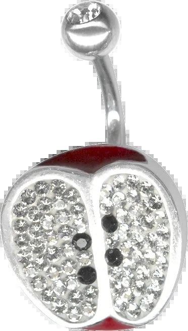 Украшение в пупок APPLE - Crystal Evolution - AC APPLE
