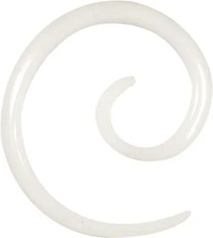 Белая спираль из кости буйвола, White buffalo bone spirals
