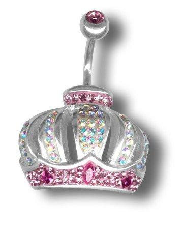 Украшение в пупок  CROWN