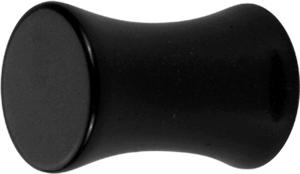 Чёрный акриловый плаг