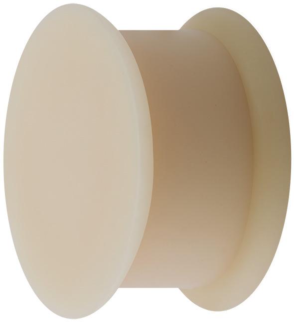 Телесный силиконовый плаг